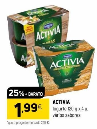 Coviran Iogurte activia promoção