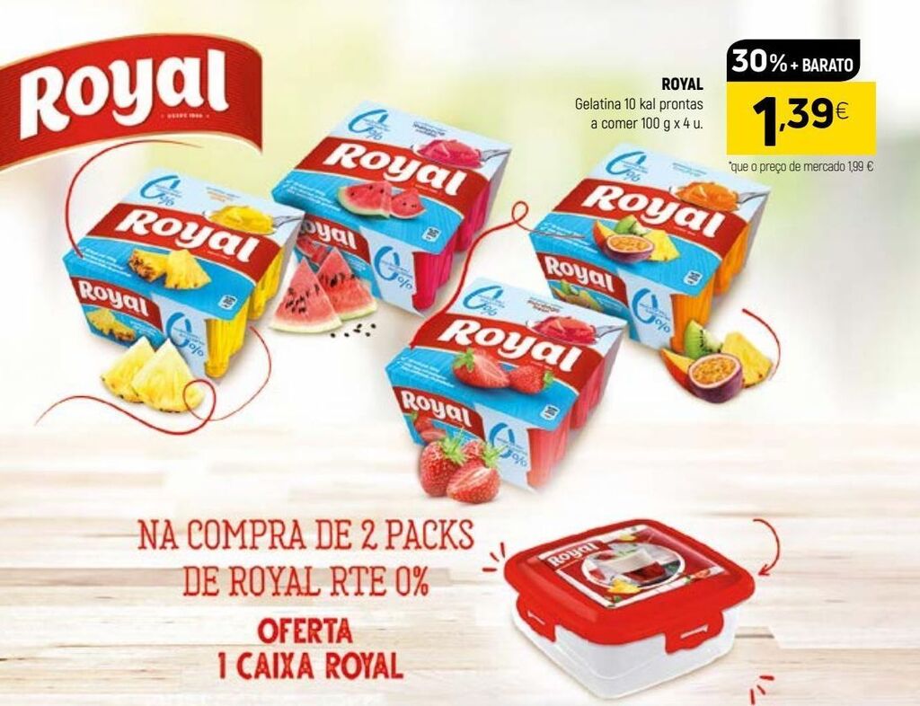 Coviran Gelatina royal promoção