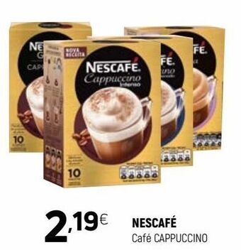 Capuccino nescafé