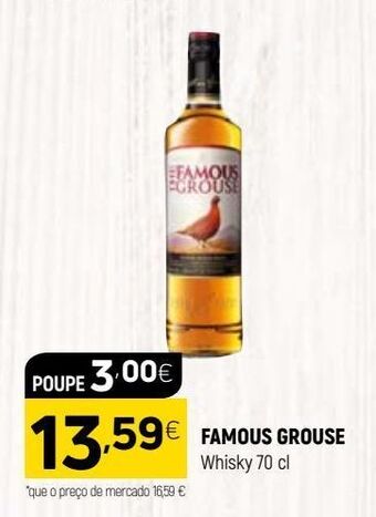 Uísque the famous grouse