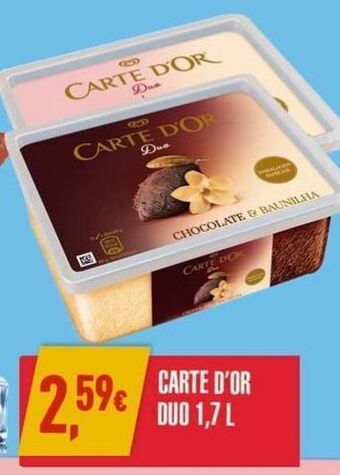 Miranda Supermercados Gelados carte d'or promoção