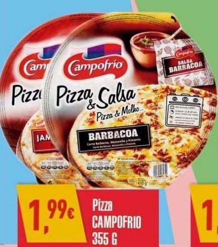 Miranda Supermercados Pizza congelada campofrio promoção