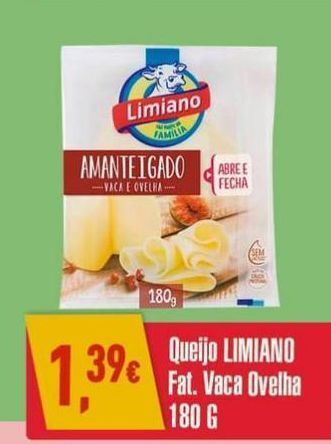 Miranda Supermercados Queijos limiano promoção