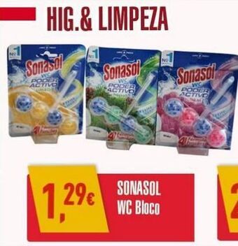 Pastilhas para wc sonasol