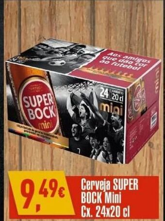 Miranda Supermercados Cerveja super bock promoção