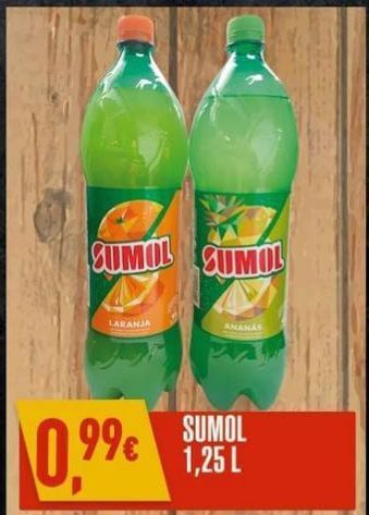 Miranda Supermercados Refrescos sumol promoção