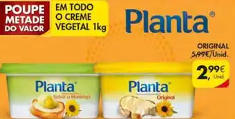 Pingo Doce Planta Original 1kg 2,99 promoção