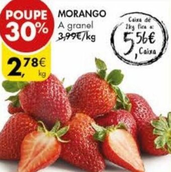 Pingo Doce Morango promoção