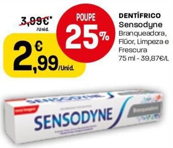 Intermarché Dentífrico Sensodyne 75ml promoção