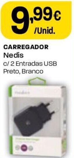 Intermarché Carregador Nedis promoção