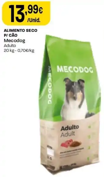 Intermarché Alimento Seco p/Cáo Mecodog Adulto 20kg promoção