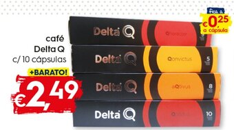 Café Delta Q c/10 cápsulas