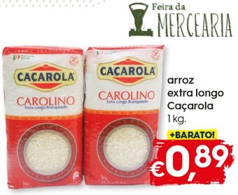 Bolama Arroz Extra Longo Caçarola 1kg promoção