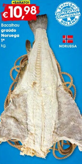 Bolama Bacalhau Graúdo Noruega 1ª promoção