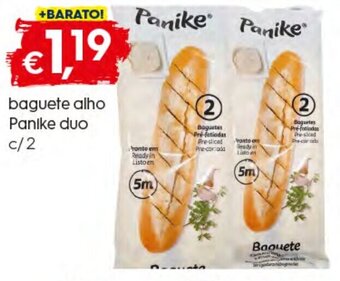 Baguete Alho Panike Duo c/2