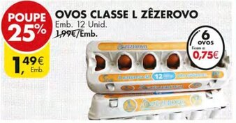 Ovos Classe L Zêzerovo 12 Unid