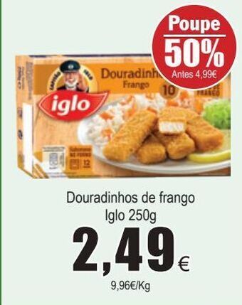 Froiz Nuggets de frango iglo promoção