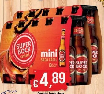 GidaCarnes Supermercados Cerveja super bock promoção