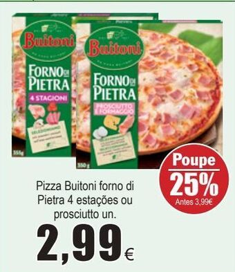 Pizza congelada buitoni