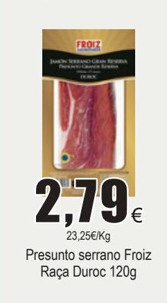 Froiz Presunto froiz promoção