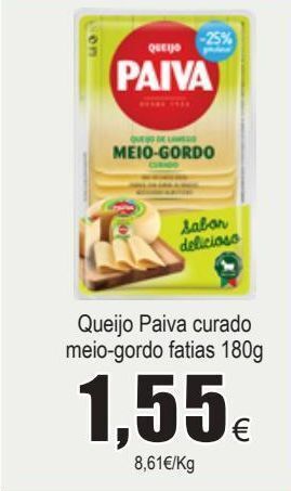 Froiz Queijo curado paiva promoção