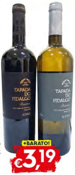 Bolama V.Maduro Tapada do Fidalgo Reserva Branco Tinto 0,75lt promoção