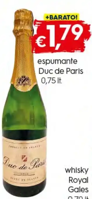 Espumante Duc de Paris 0,75lt