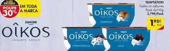 Pingo Doce Danone Oikos Pack 4x110g promoção