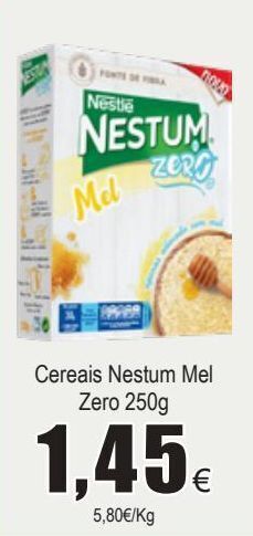 Froiz Cereais nestlé promoção