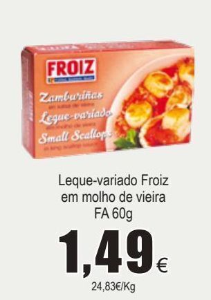 Froiz Alimentação froiz promoção