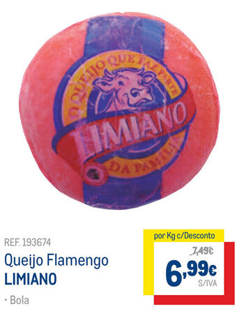 Queijo Flamengo Limiano