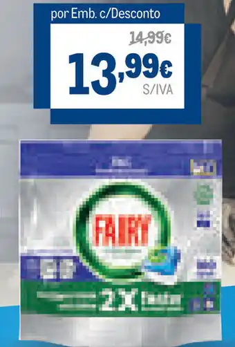Makro Detergente Máquina de Lavar Loiça Professional Fairy 100 Cápsulas promoção