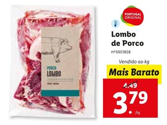 Lidl Lombo de Porco promoção