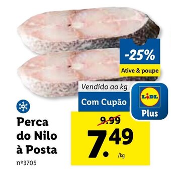 Lidl Perca do Nilo à Posta promoção