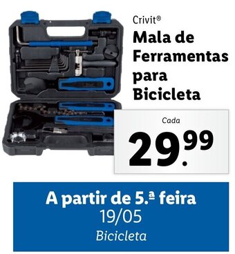 Lidl Crivit Mala de Ferramentas para Bicicleta promoção