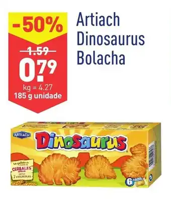 ALDI Artiach Dinosaurus Bolacha 185g promoção