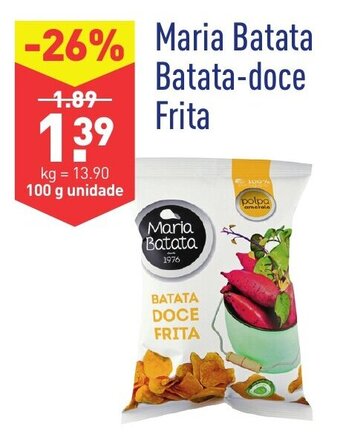 ALDI Maria Batata Batata-doce Frita 100g promoção