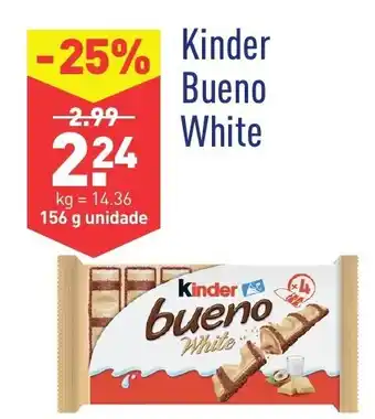 ALDI Kinder Bueno White 156g promoção