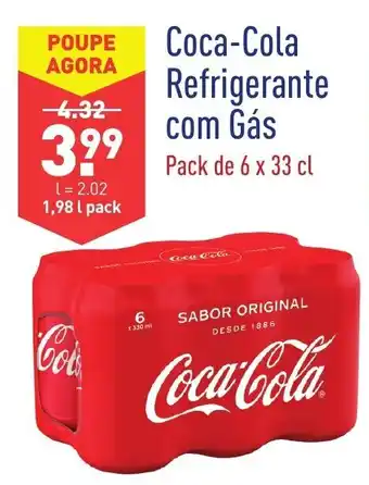 Coca-Cola Refrigerante com Gás 1,98L pack