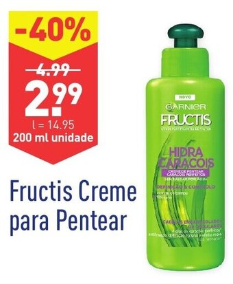 ALDI Fructis Creme para Pentear 200ml promoção