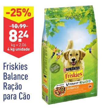 ALDI Friskies Balance Ração para Cão 4kg promoção