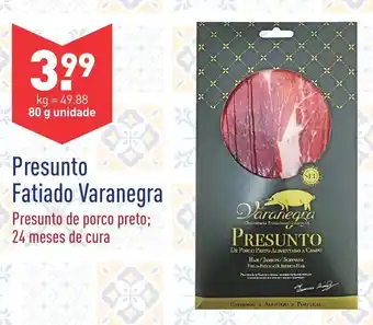 ALDI Presunto Fatiado Varanegra 80g promoção