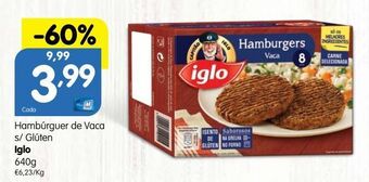 Minipreço Hambúrguer iglo promoção