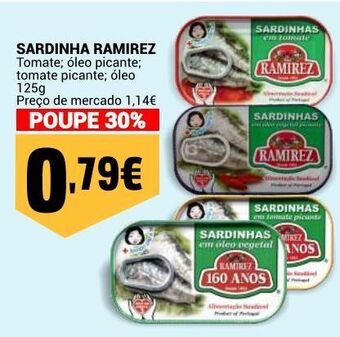 Neomáquina Sardinhas em lata ramirez promoção