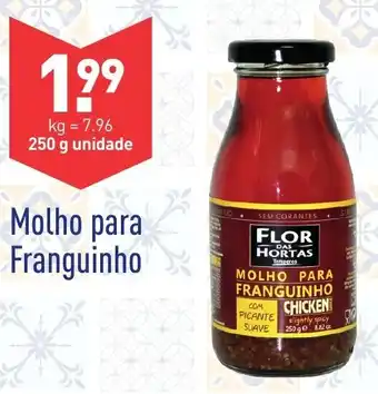 ALDI Molho para Franguinho 250g promoção