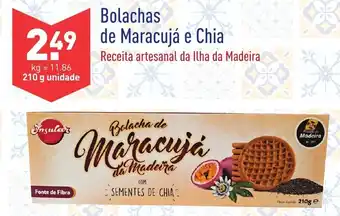 ALDI Bolachas de Maracujá e Chia 210g promoção