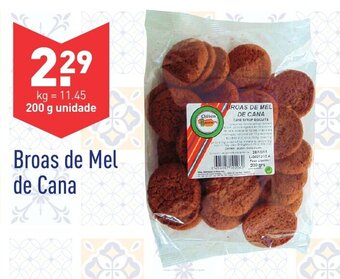 ALDI Broas de Mel de Cana 200g promoção
