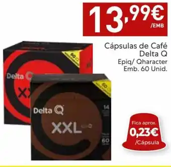 Amanhecer Cápsulas de Café Delta Q XXL 60 Unid promoção