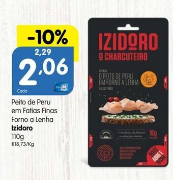 Minipreço Presunto de peru izidoro promoção