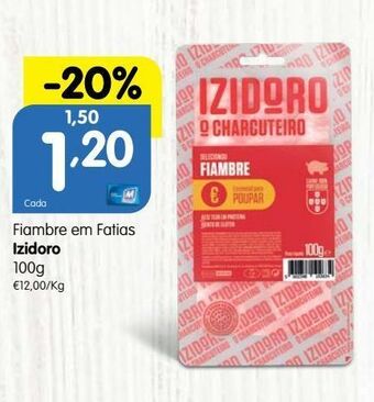 Minipreço Presunto izidoro promoção